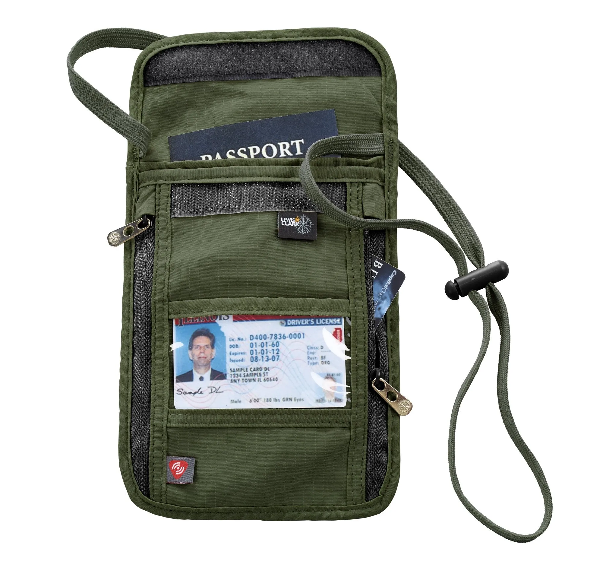 Lewis N. Clark RFID-Blocking Neck Stash