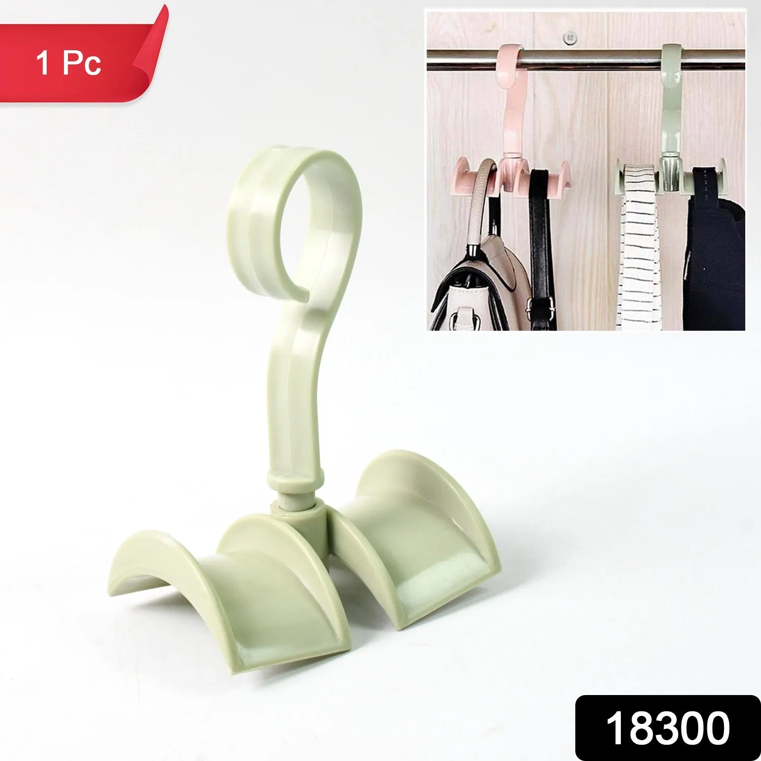 Limited-time offer Hanger Rack Fast-track support Rotating (1 Pc) Multifunction Handbag