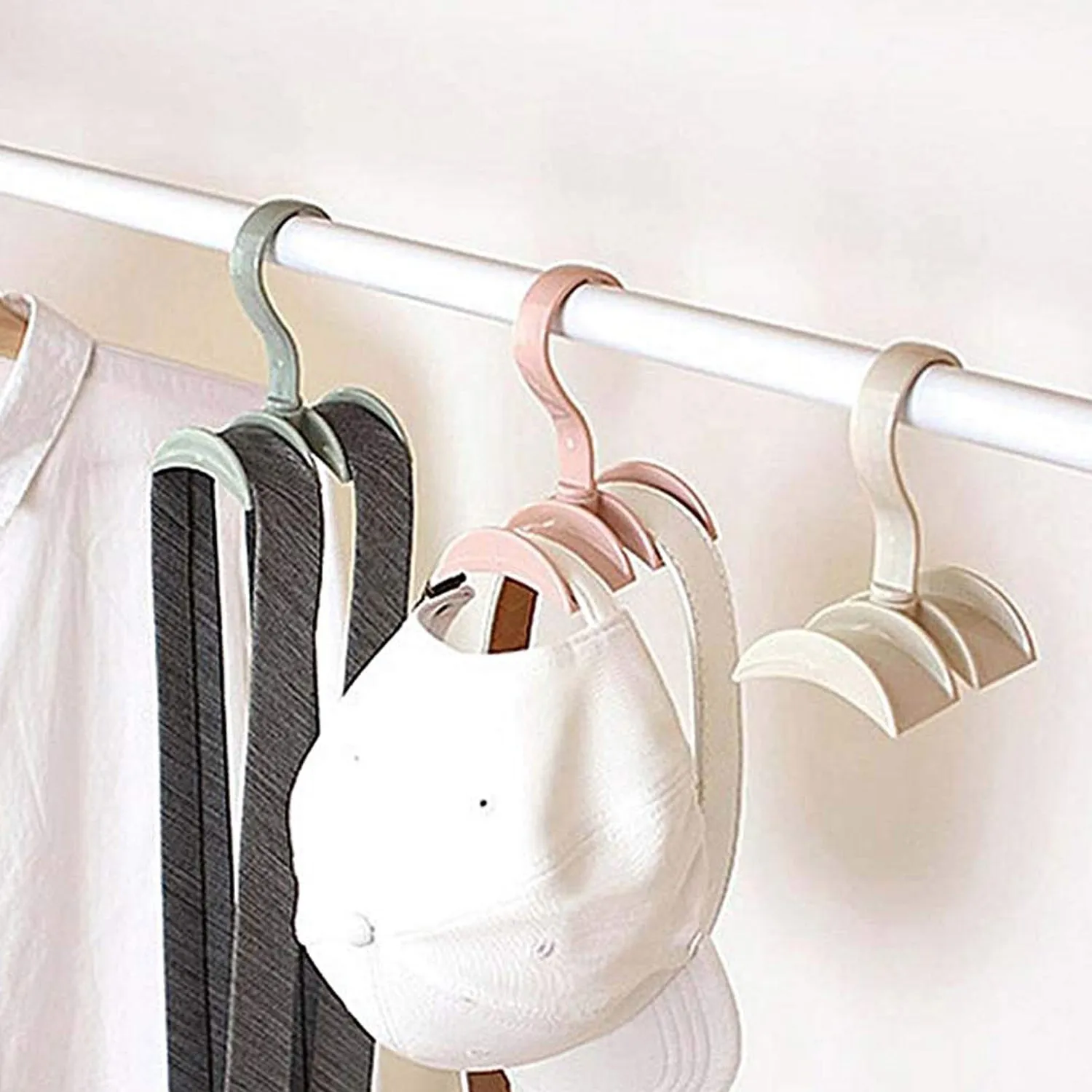 Limited-time offer Hanger Rack Fast-track support Rotating (1 Pc) Multifunction Handbag