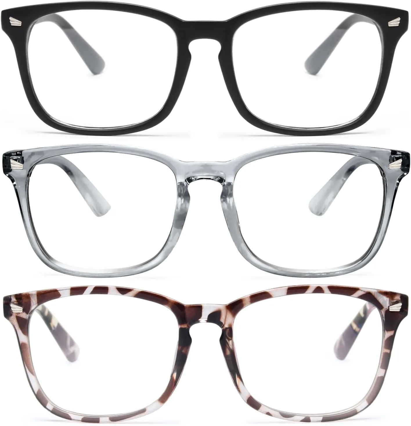 livho High Tech Blue Light Glasses - Advanced 99% Blue Light Blocking Computer Glasses - Anti Eyestrain & UV Glare Protection