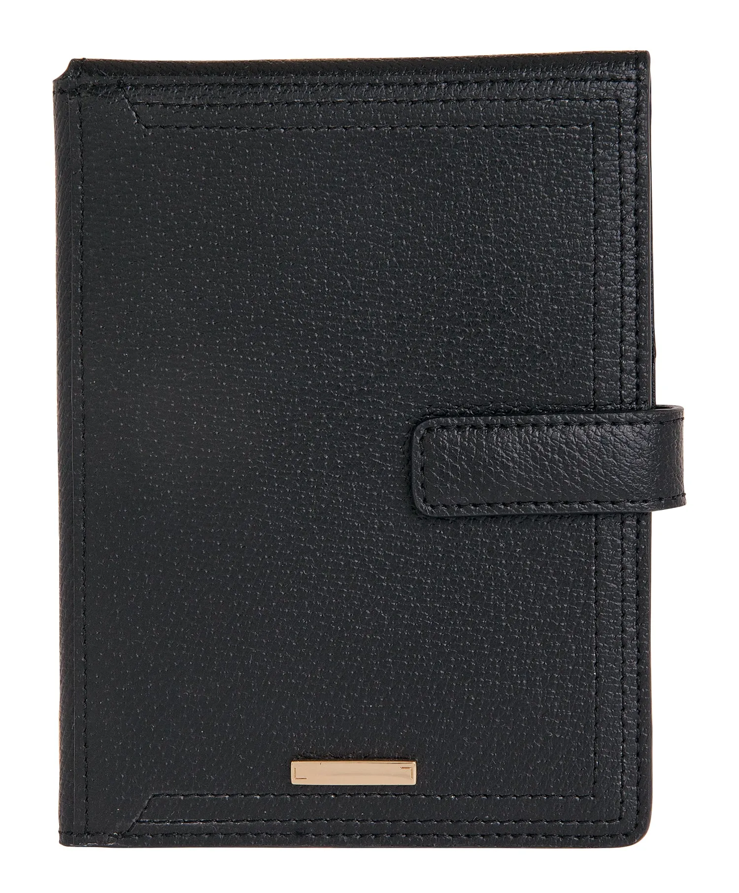 Lodis Stephanie RFID Under Lock and Key Passport Wallet with Ticket Flap Pass Case