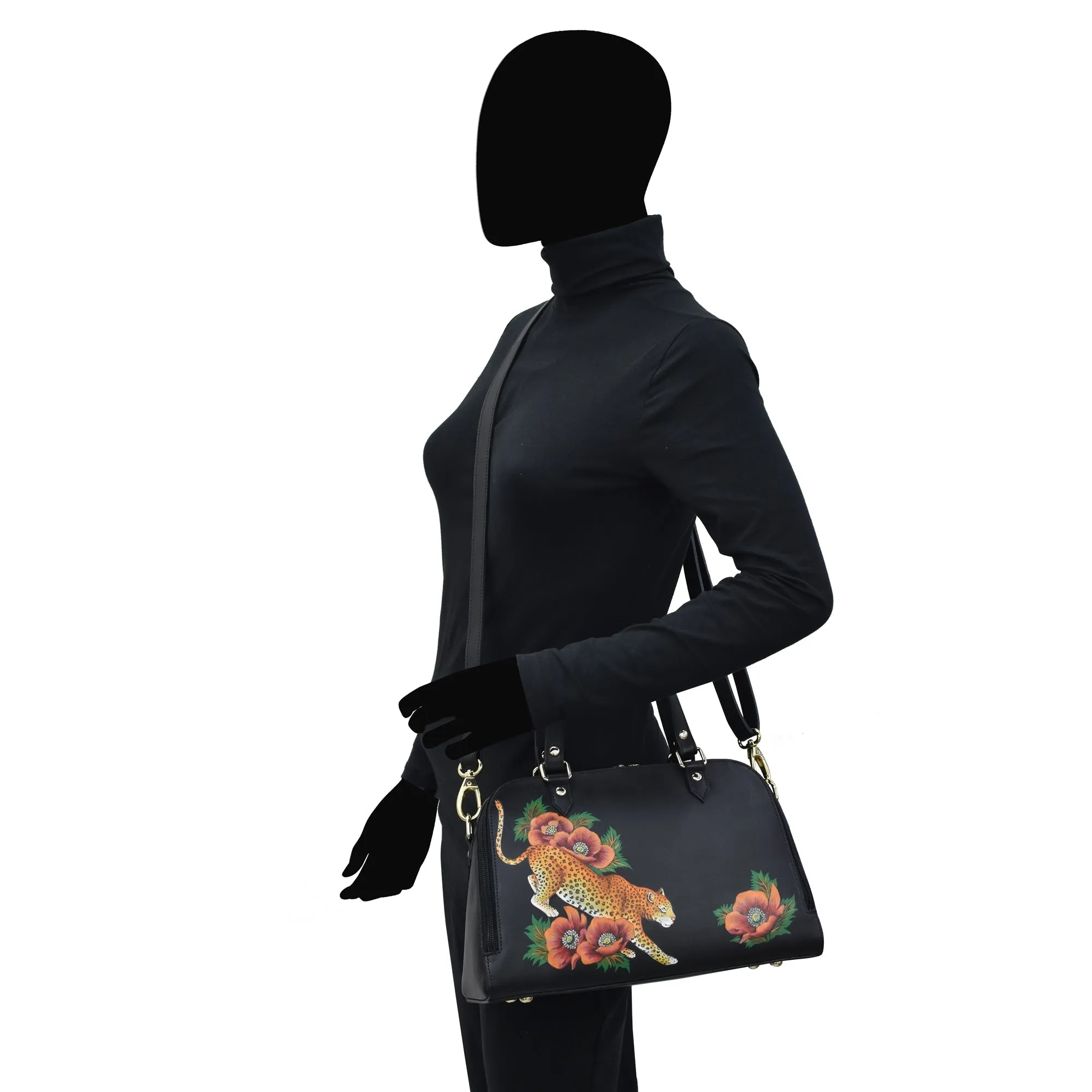 Long-lasting - Organizer Wide Satchel 695 Sturdy