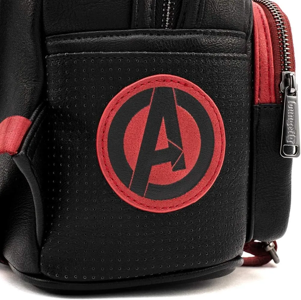 Loungefly x Marvel Black Widow Mini Backpack (One Size, Black)