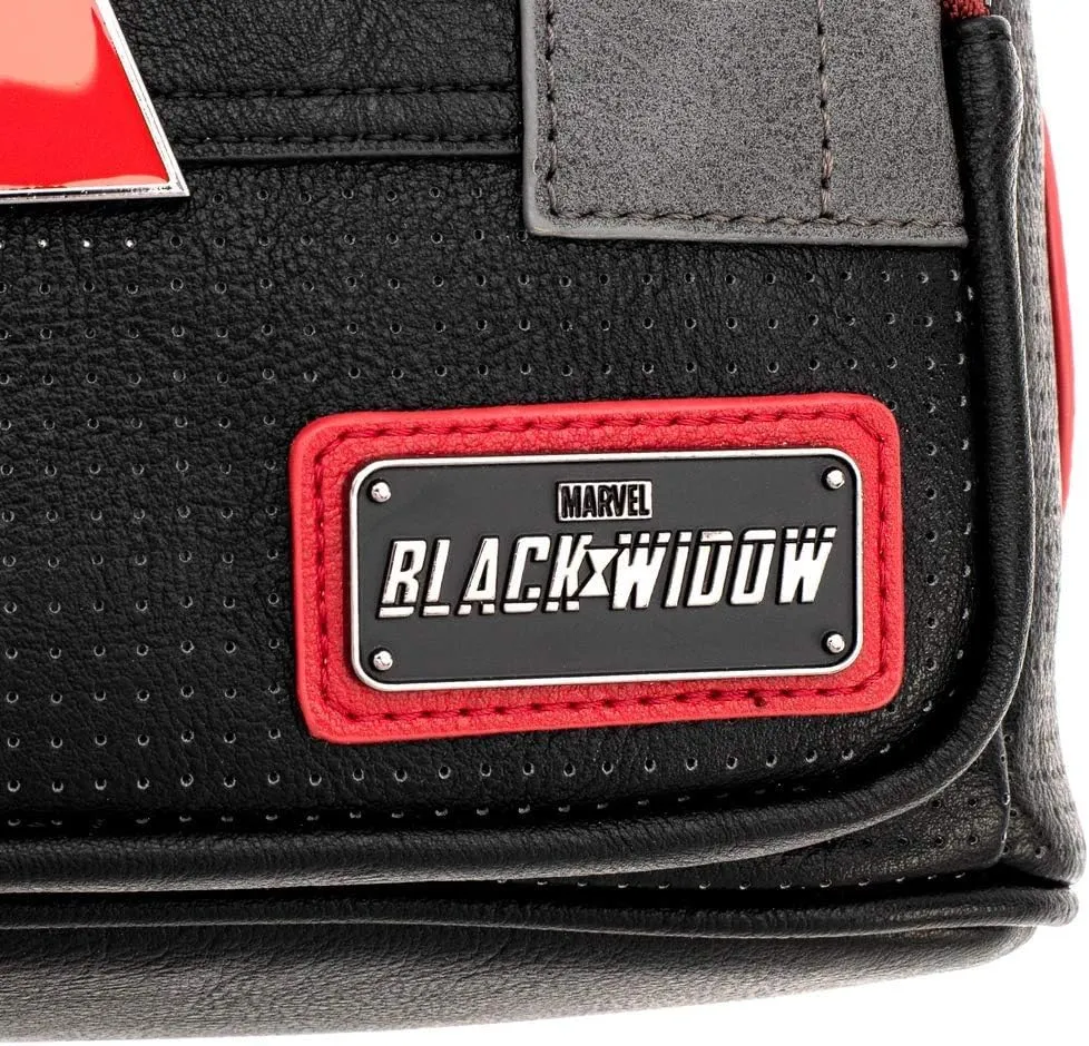 Loungefly x Marvel Black Widow Mini Backpack (One Size, Black)