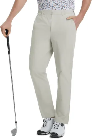 M MAELREG Mens Golf Pants 5 Pockets Lightweight - 30"/32"/34" Dry Fit Water-Resistant Stretch Dress Work Mens Casual Pants