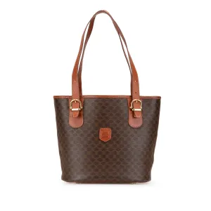 Macadam Coated Canvas Tote