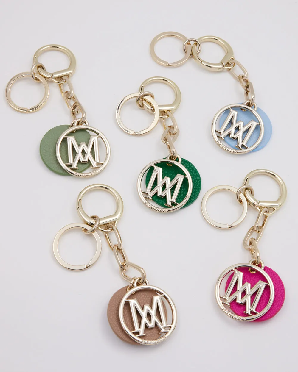 Madison Circle Keychain