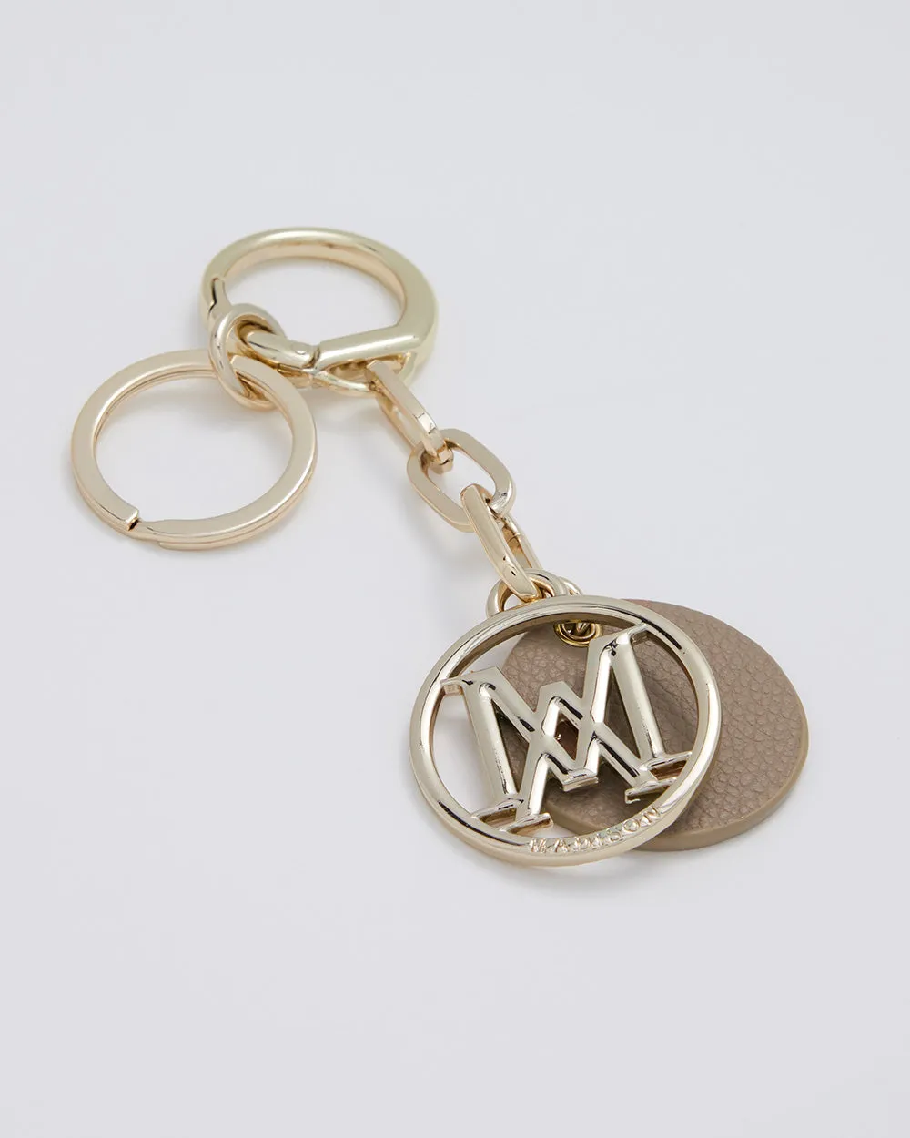Madison Circle Keychain