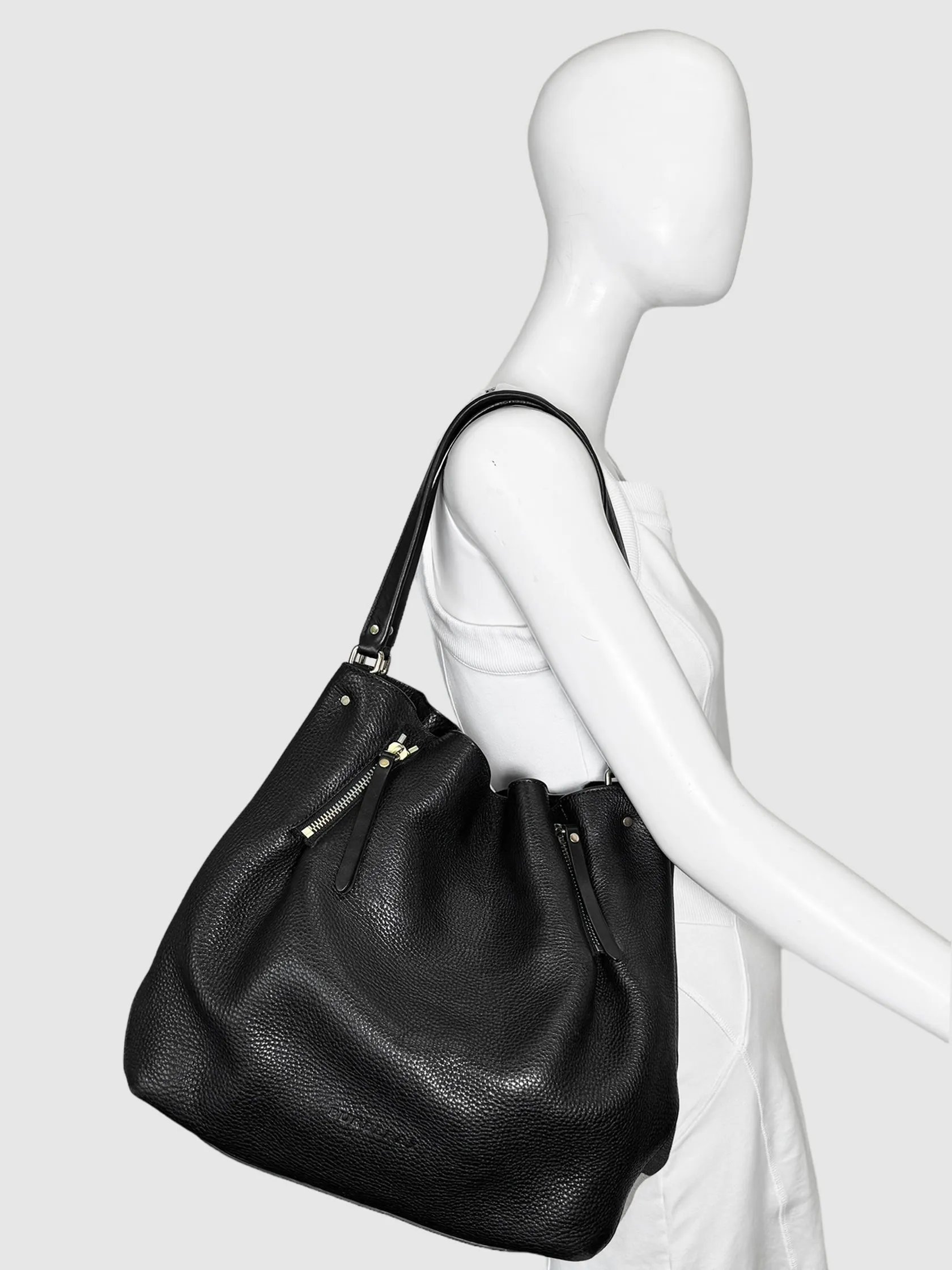 Maidstone Leather House Check Shoulder Bag