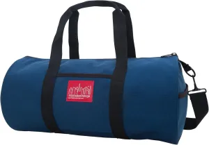 Manhattan Portage Chelsea Drum Bag Hold-All Duffle Bag with Detachable Shoulder Strap External Pockets and Keychain Hook Perfect for Travel, Work and Daily Use (Navy, Medium)