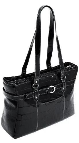 McKlein USA Siamod Serra 15.6" Leather Ladies Laptop Briefcase