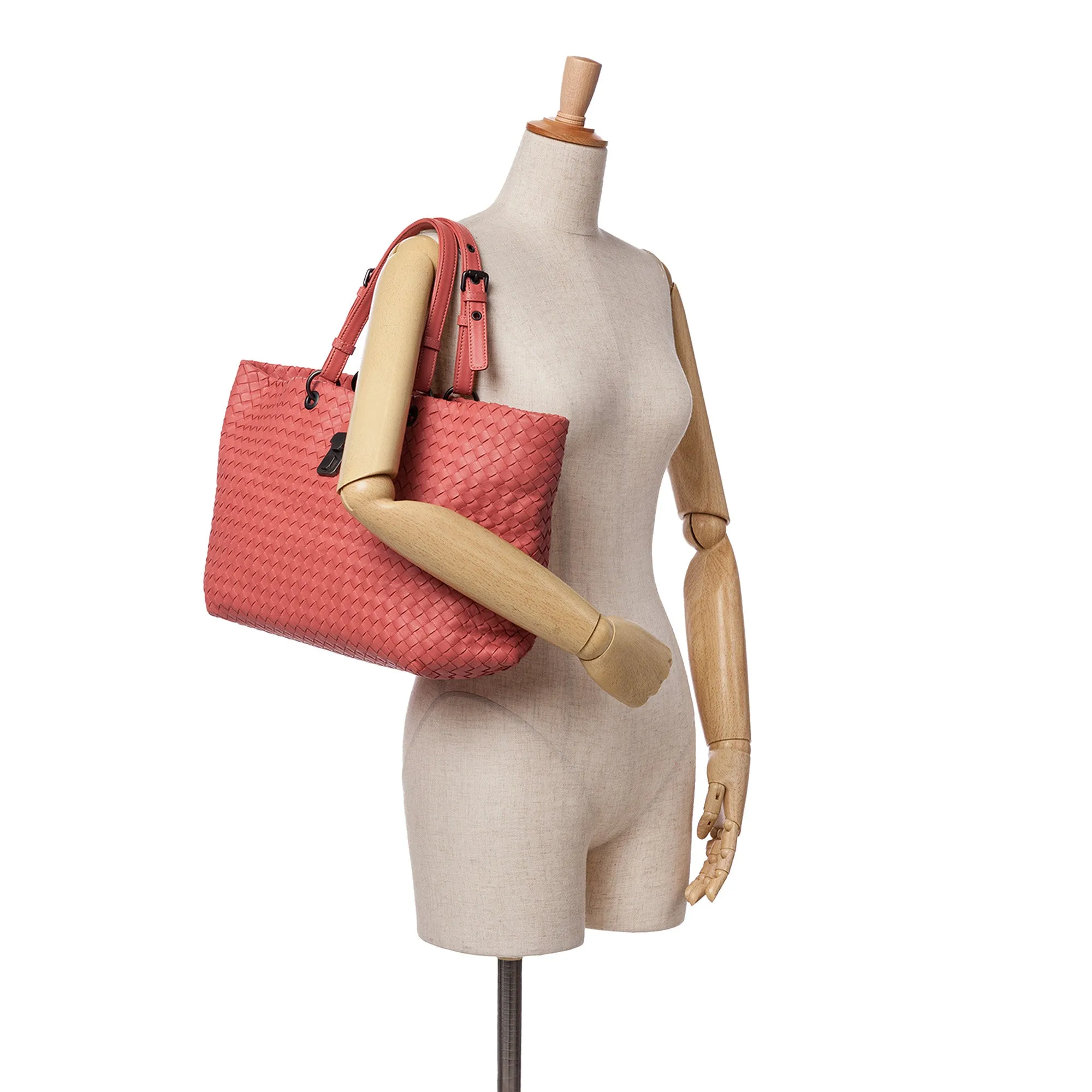 Medium Nappa Intrecciato Capri Tote
