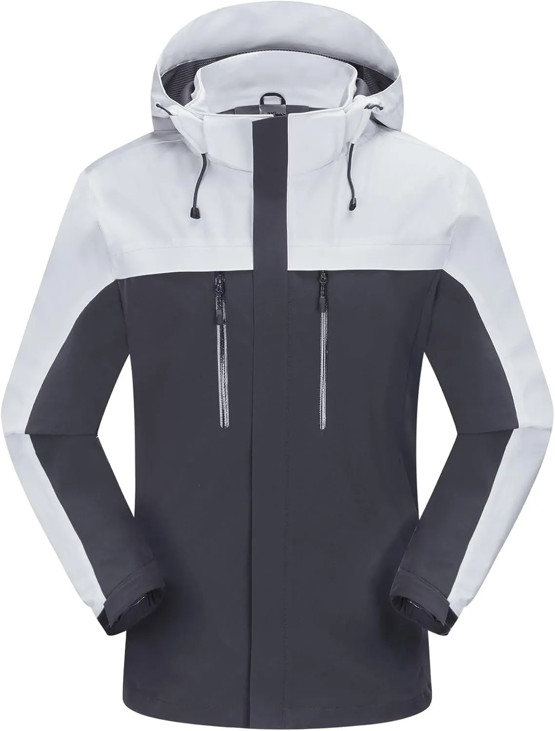 Men's Jacket with Hood Waterproof Windbreaker Lightweight Rainproof Jacket