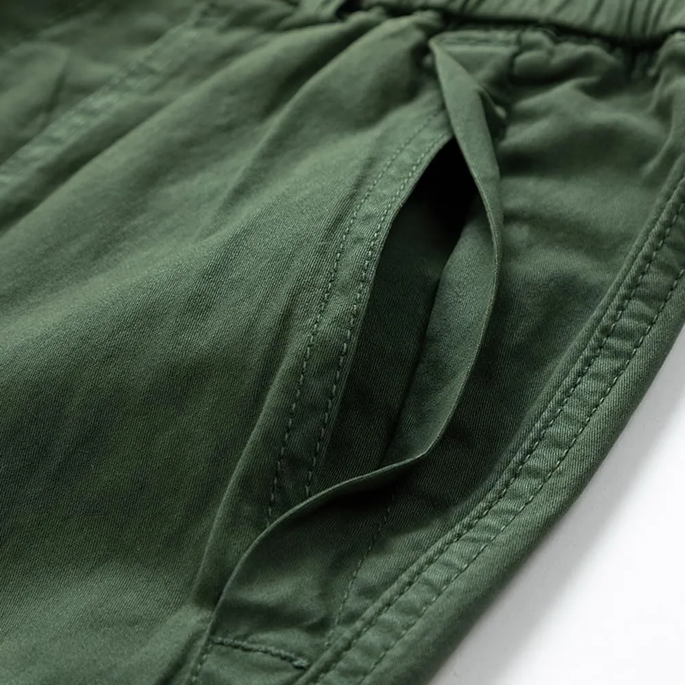 Men's Regular Fit Cargo Shorts Summer Cotton Large Pockets Work Shorts