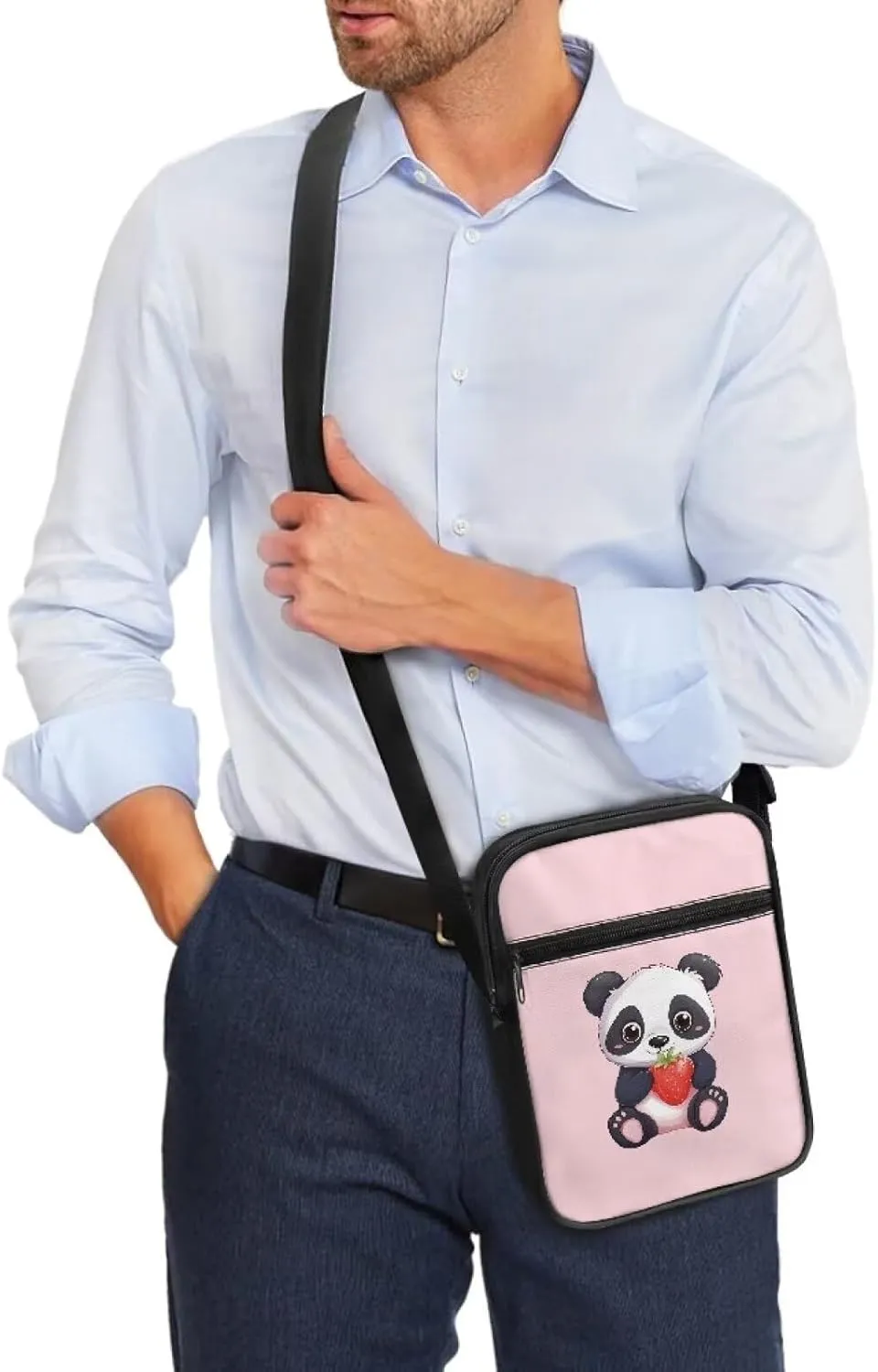 Messenger Bag Vintage Ladies Handbags Cross Body Designer Polyester Purse with Front Pockets