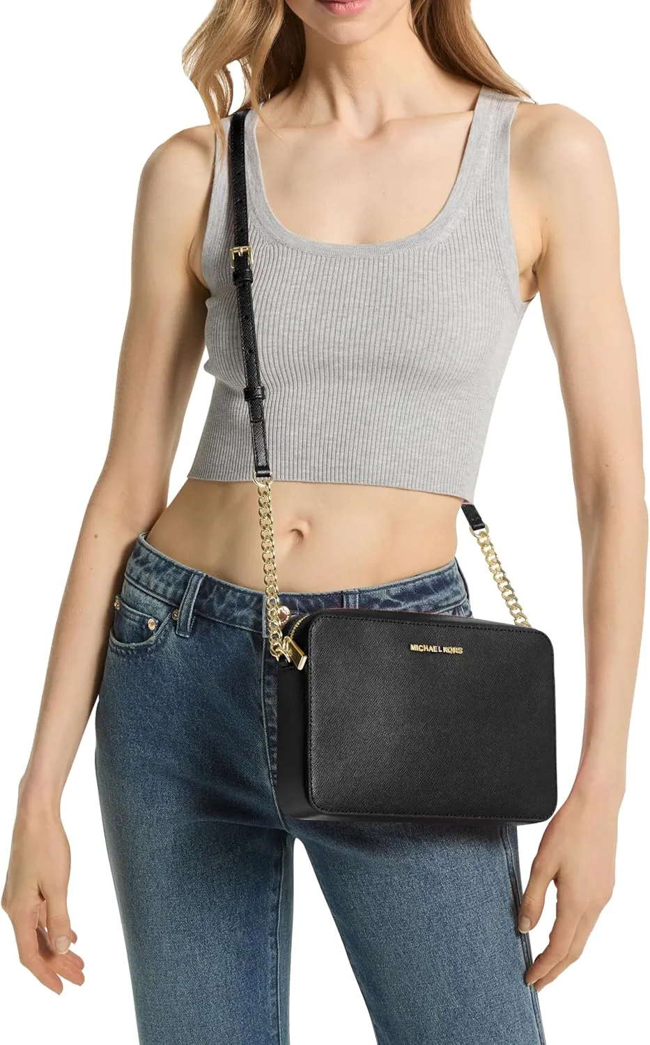 Michael Kors Jet Set Large Crossbody Bag