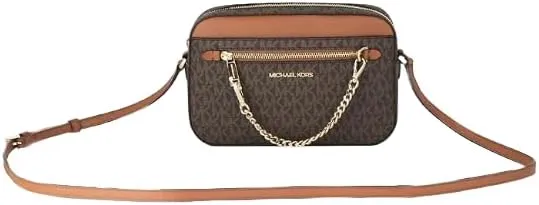 Michael Michael Kors East West Chain, Brown