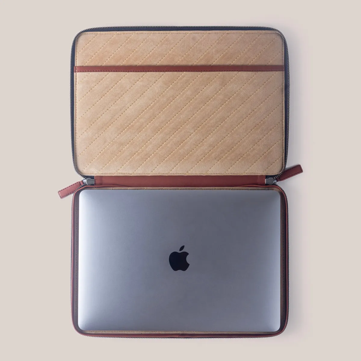 Microsoft Surface Book 13.5 Zippered Laptop Case - Burnt Tobacco