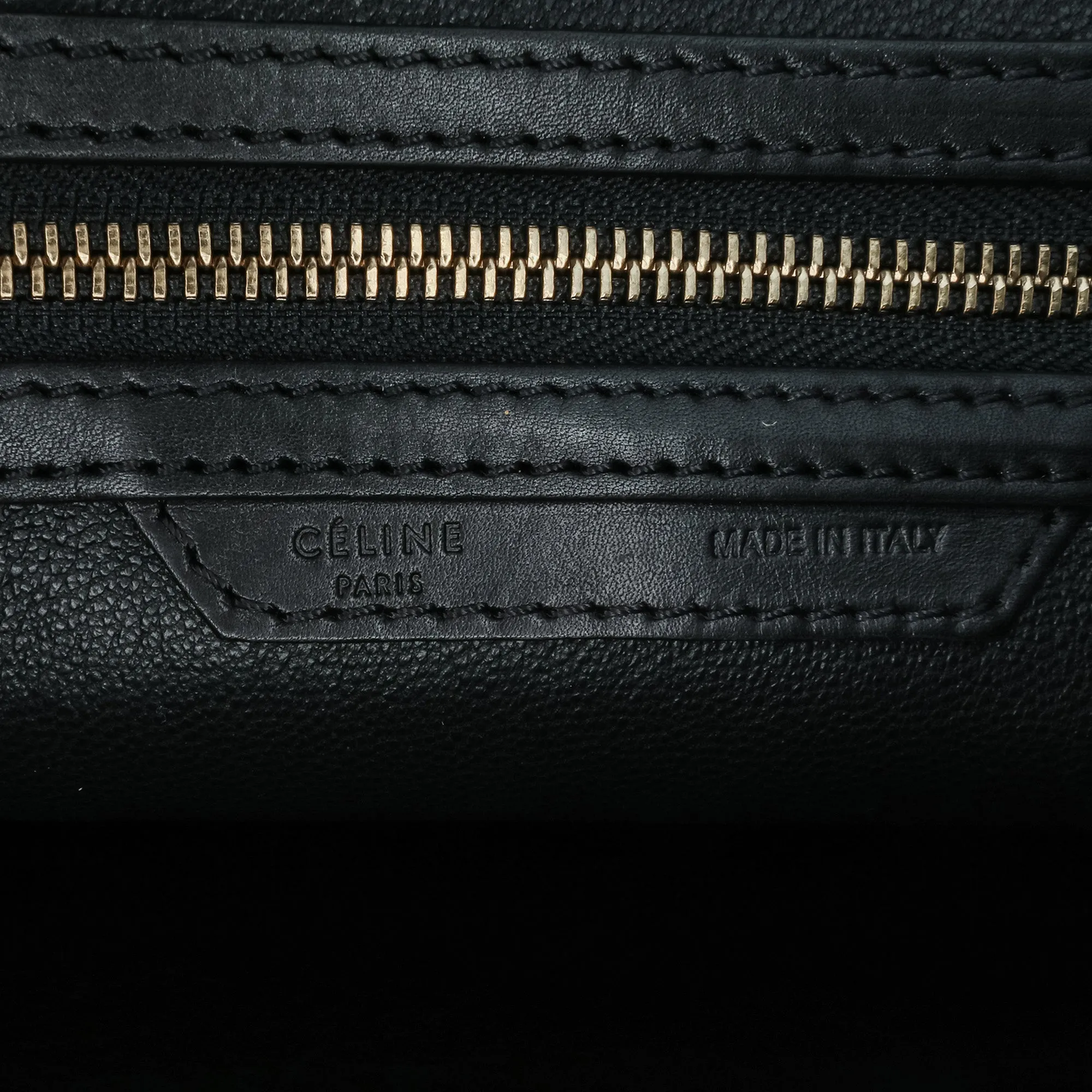 Mini Bicolor Calfskin Luggage Tote