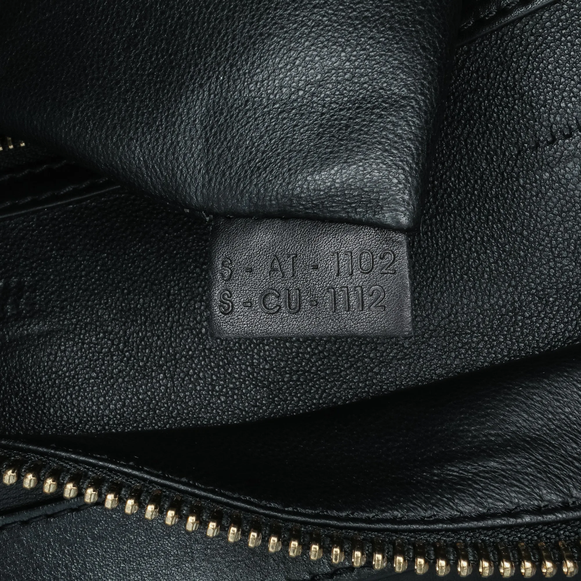 Mini Bicolor Calfskin Luggage Tote