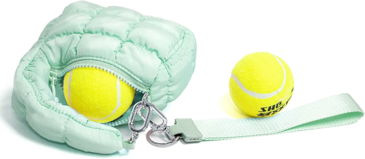 Mini Quilted Wristlet Bag for Women, Puffer Handbags,Evening Bags,Charm Lipstick Bag,Cute bag Charm for Gift