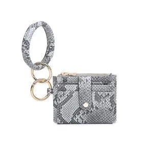Mini Snap Wallet w/ Ring