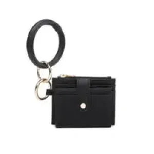 Mini Snap Wallet w/ Ring