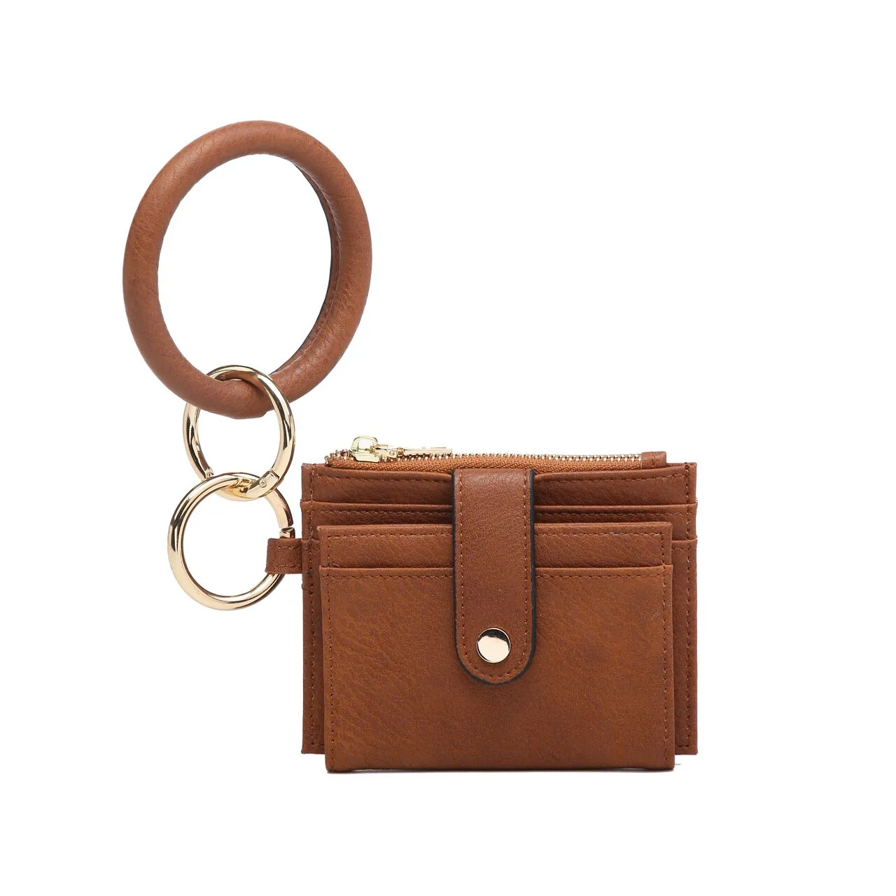 Mini Snap Wallet w/ Ring