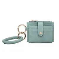 Mini Snap Wallet w/ Ring