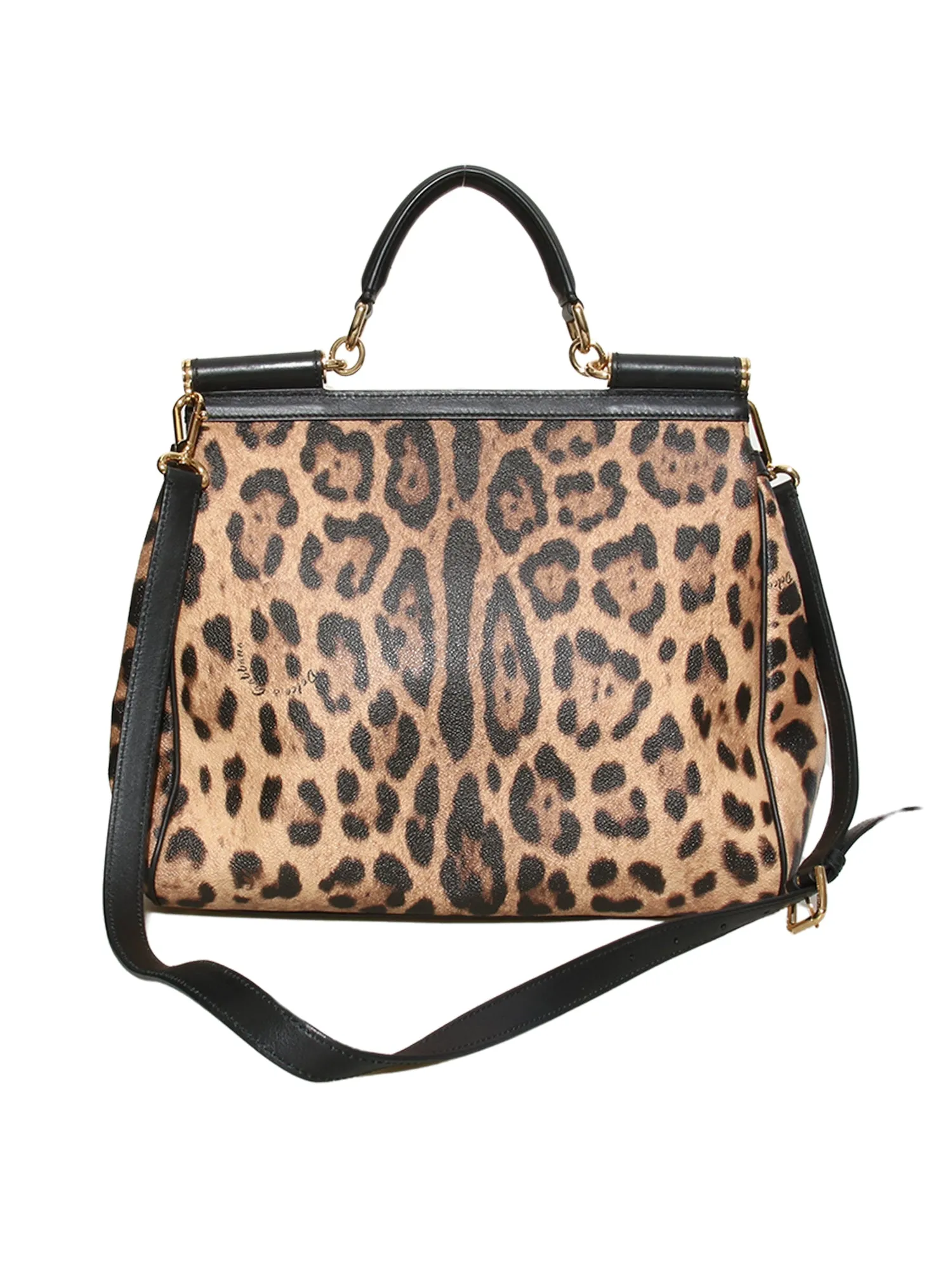 Miss Sicily Leopard Print Bag