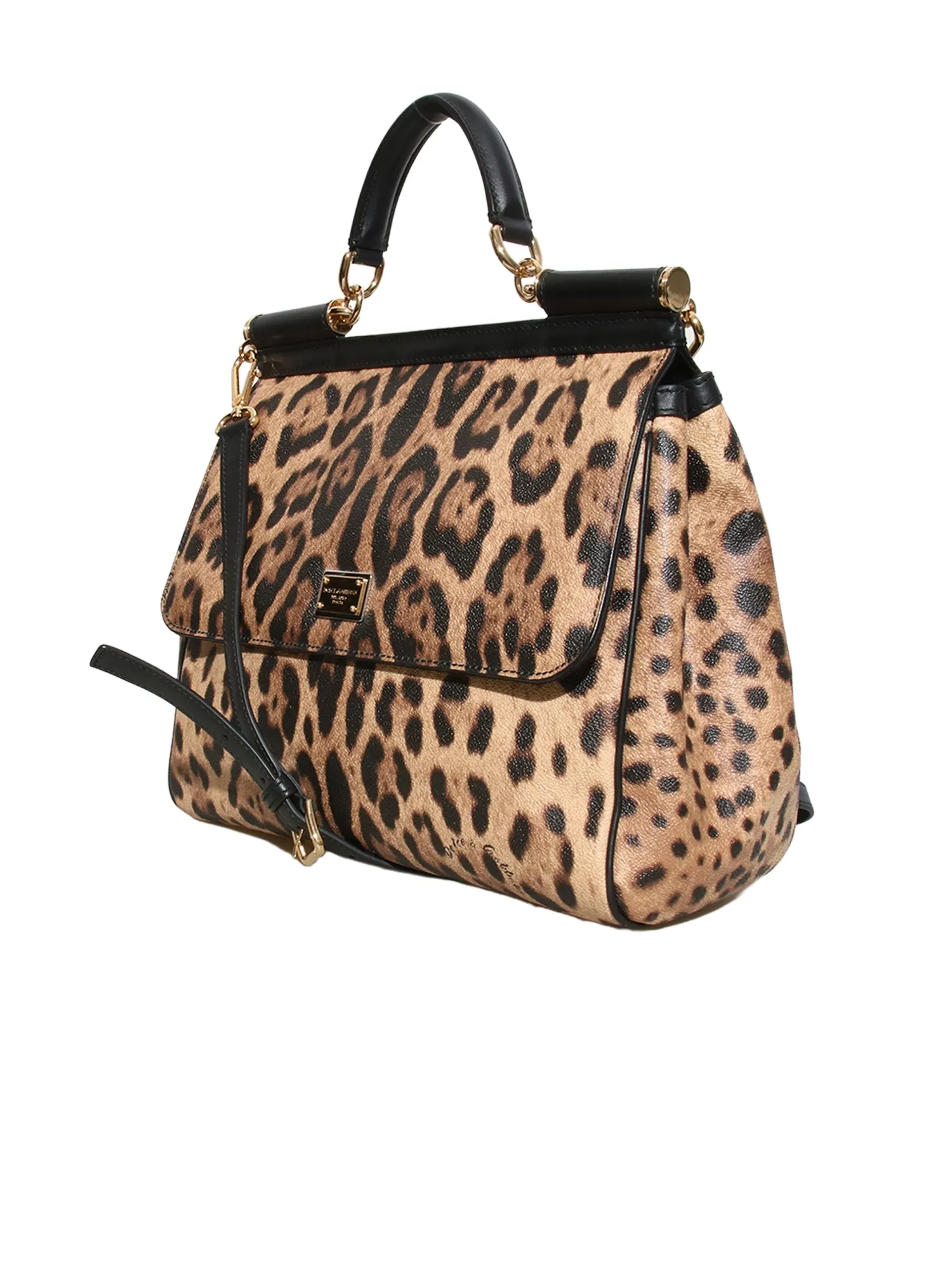 Miss Sicily Leopard Print Bag