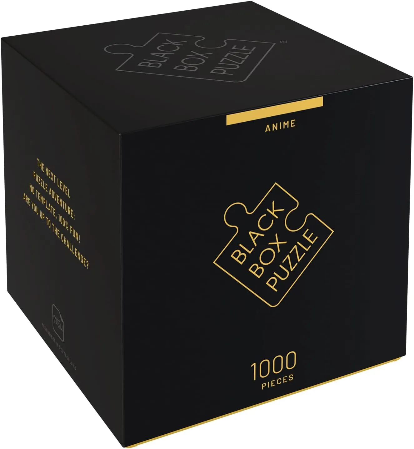 Misu Games Black Box Puzzle Without Template, Jigsaw Puzzles for Adults 1000 Pieces, Cool Jig-Saw Puzzels 20x27 Multiple Categories, Difficult Puzzle Anime Level 2