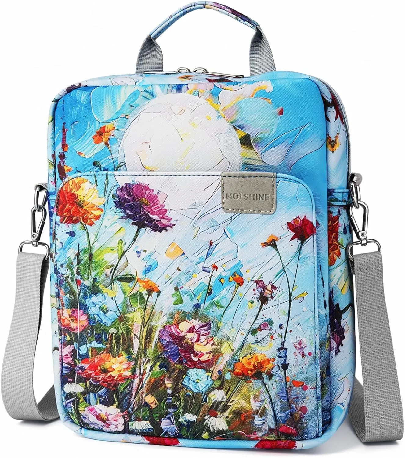 MOLSHINE 9-11.6 Inch Tablet Sleeve Bag Pouch with Handle & Shoulder Strap,Carrying Case for Laptop,iPad,Samsung Galaxy Tab