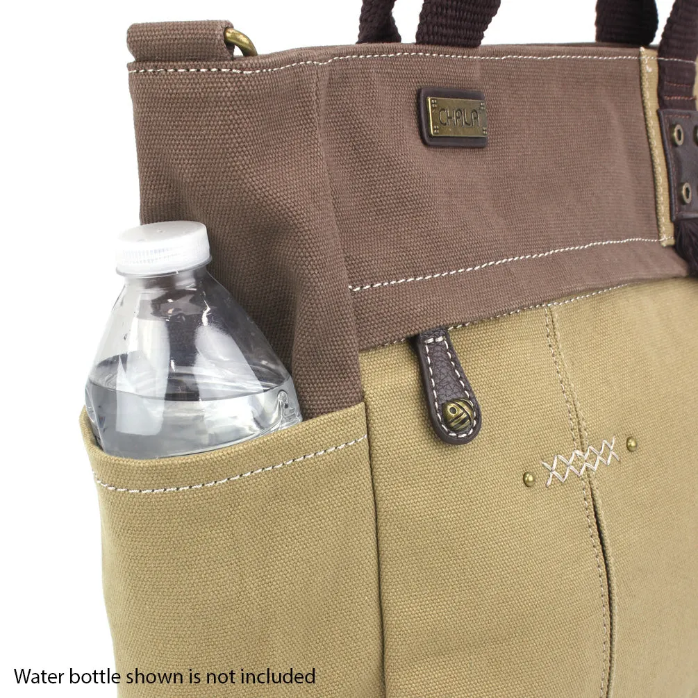 Multi Pocket Tote - Chihuahua Darkbrown