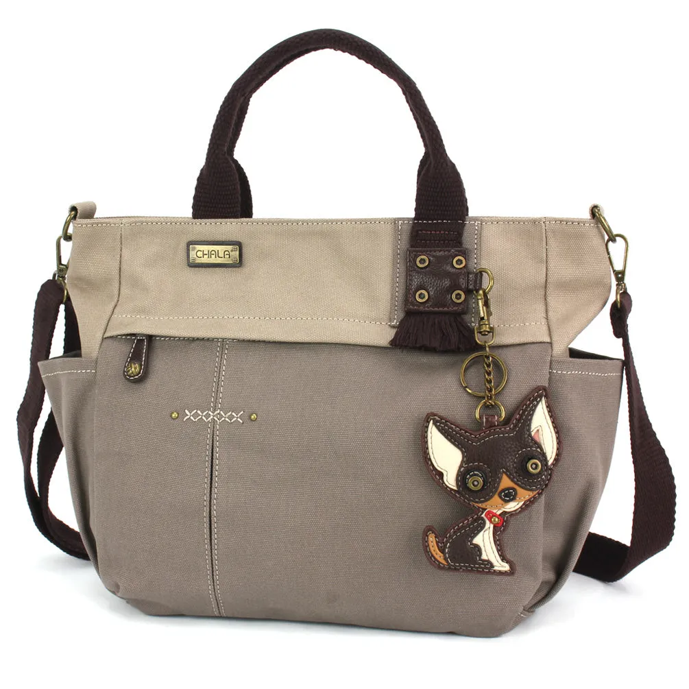 Multi Pocket Tote - Chihuahua Darkbrown