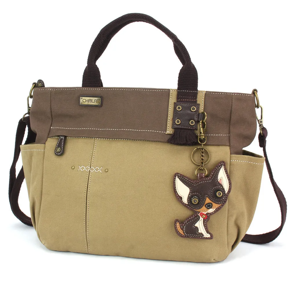 Multi Pocket Tote - Chihuahua Darkbrown
