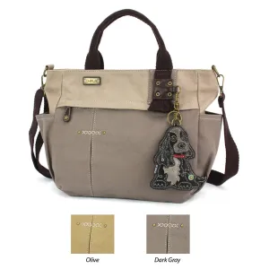 Multi Pocket Tote - Cocker Black