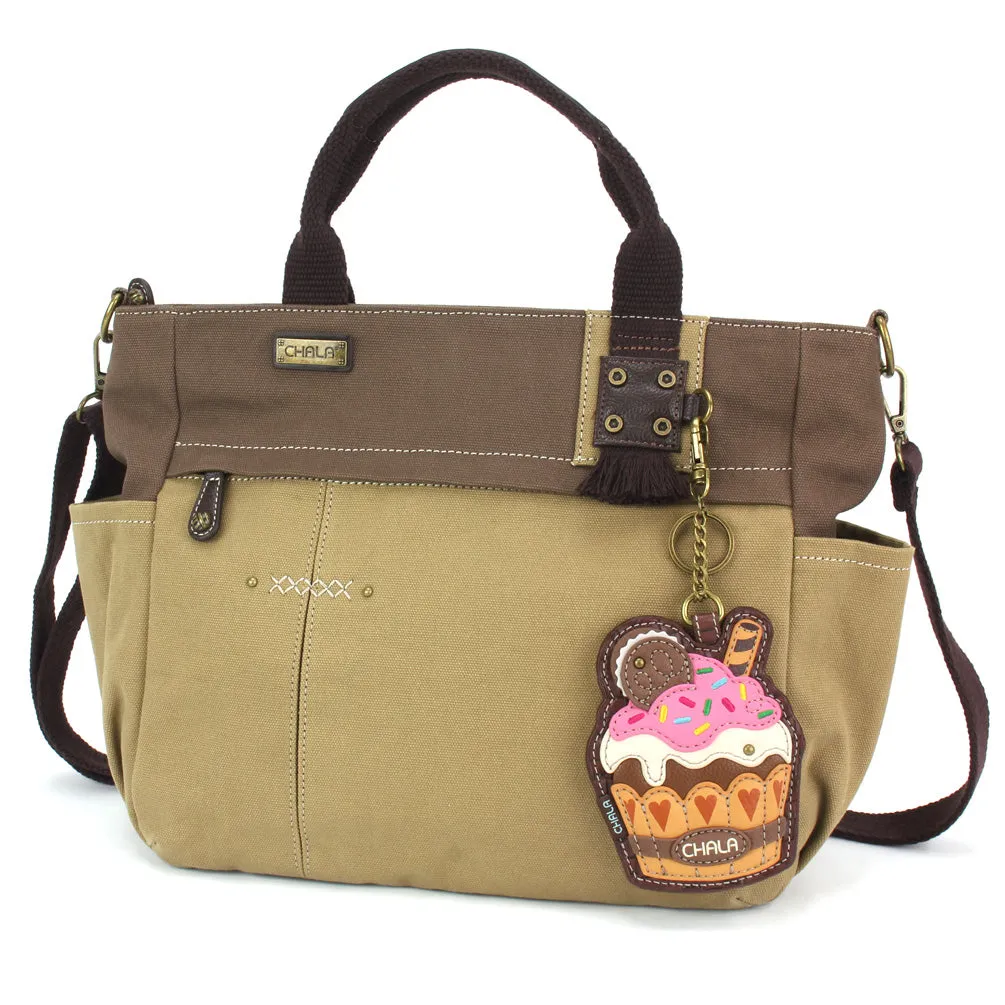 Multi Pocket Tote - Cupcake