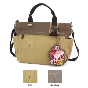 Multi Pocket Tote - Flamingo Group