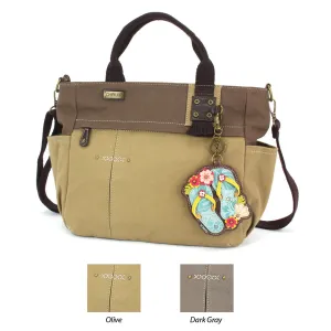 Multi Pocket Tote - Flip Flops