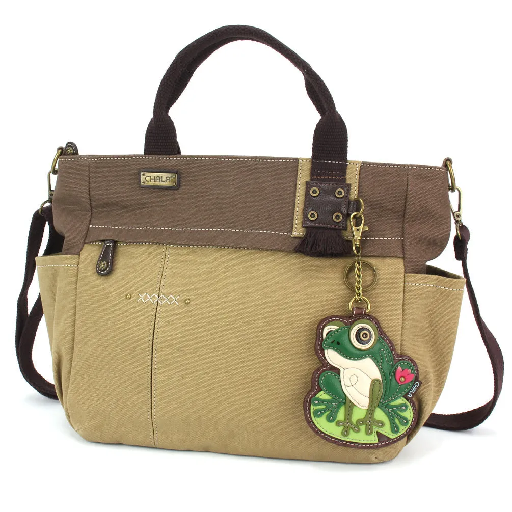 Multi Pocket Tote - Lily Frog