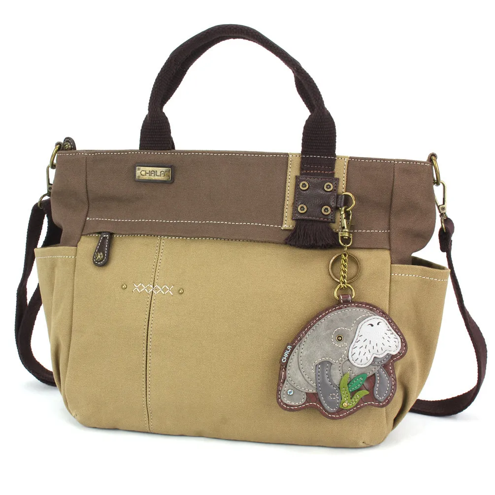 Multi Pocket Tote - Manatee A