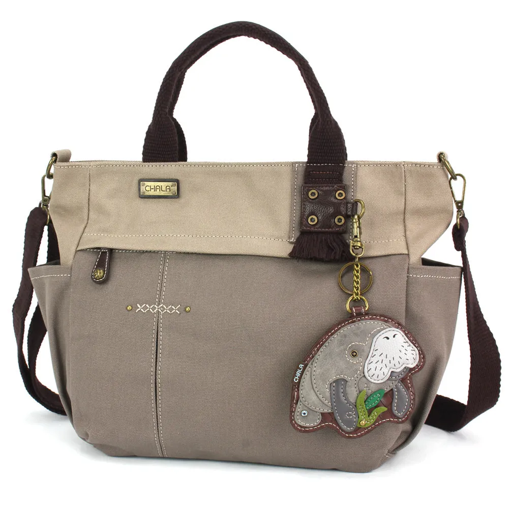 Multi Pocket Tote - Manatee A