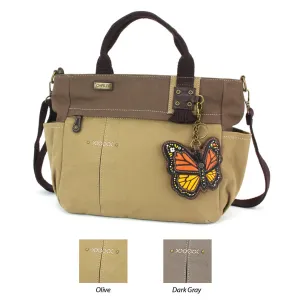 Multi Pocket Tote - Monarch Butterfly