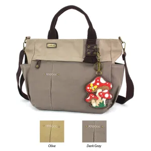 Multi Pocket Tote - Mushrooms