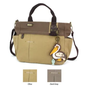 Multi Pocket Tote - Pelican