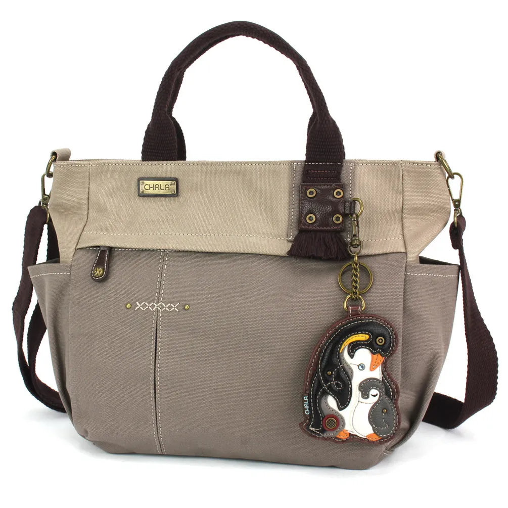 Multi Pocket Tote - Penguin