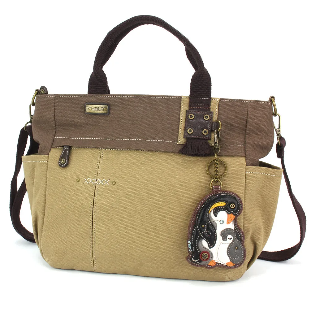 Multi Pocket Tote - Penguin