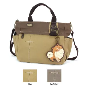 Multi Pocket Tote - Pomeranian