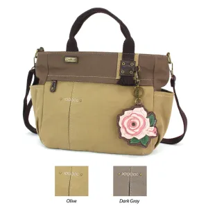 Multi Pocket Tote - Rose Pink